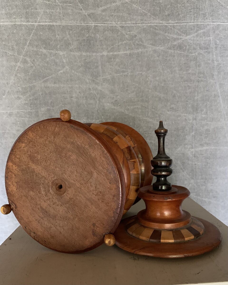 HOLLANDSE TABAKS POT CA 1850 H 26CM  B15CM