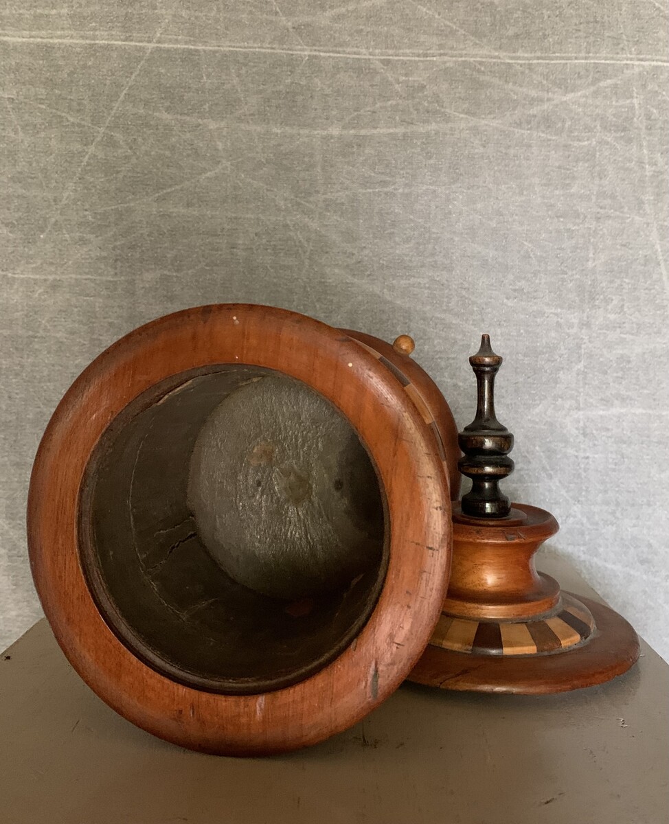 HOLLANDSE TABAKS POT CA 1850 H 26CM  B15CM